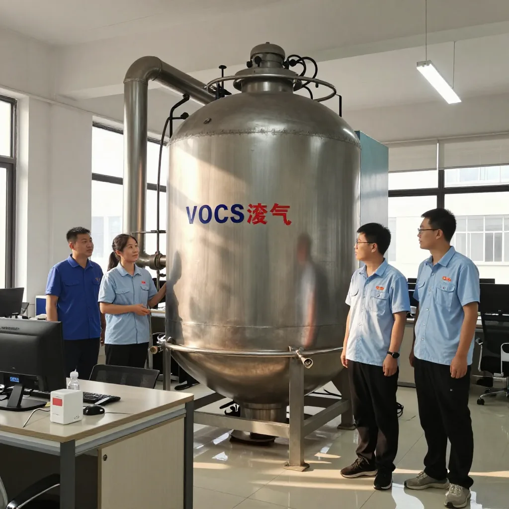 VOCS废气处理设备_工业除尘设备—江苏正联环保设备有限公司 关于我们配图